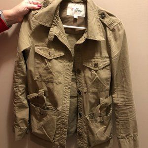 Women's Brown Guess Jacket